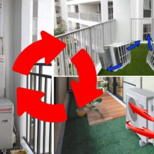 Chớp ngăn nóng điều hòa