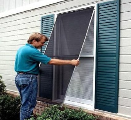 Cửa Lưới Inox Hòa Phát Dạng Mở