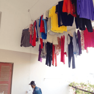 Giàn phơi Hòa Phát 999B - gold model 2020