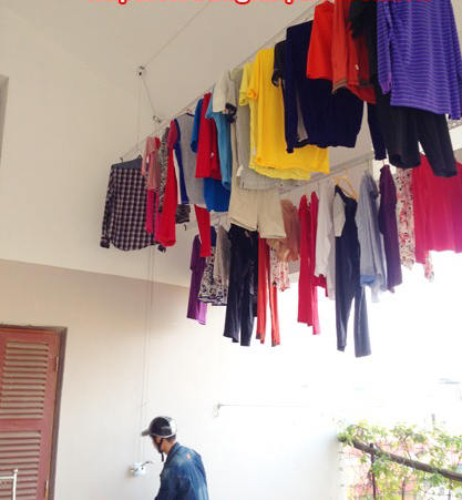 Giàn phơi Hòa Phát 999B - gold model 2020