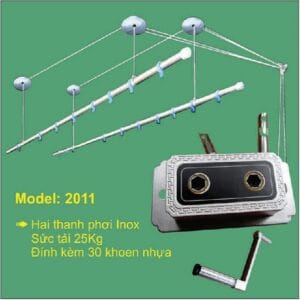 Giàn phơi Hòa Phát HP - 100