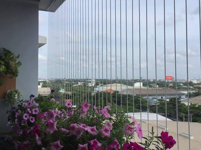 Lưới an Toàn Dạng Hoa Cây Leo