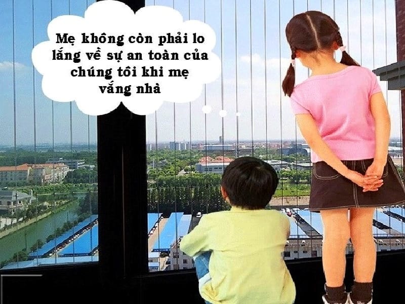 Lưới an toàn cửa sổ Hòa Phát