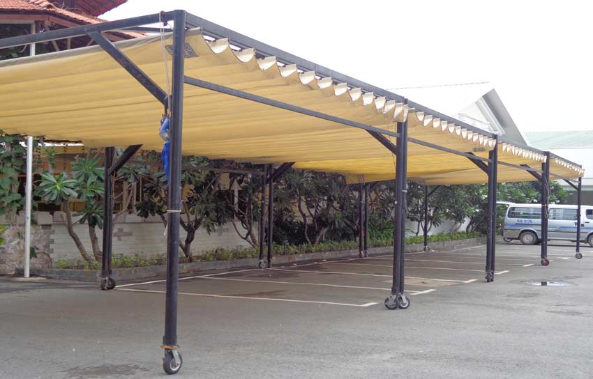 bạt xếp lớp lượn sóng