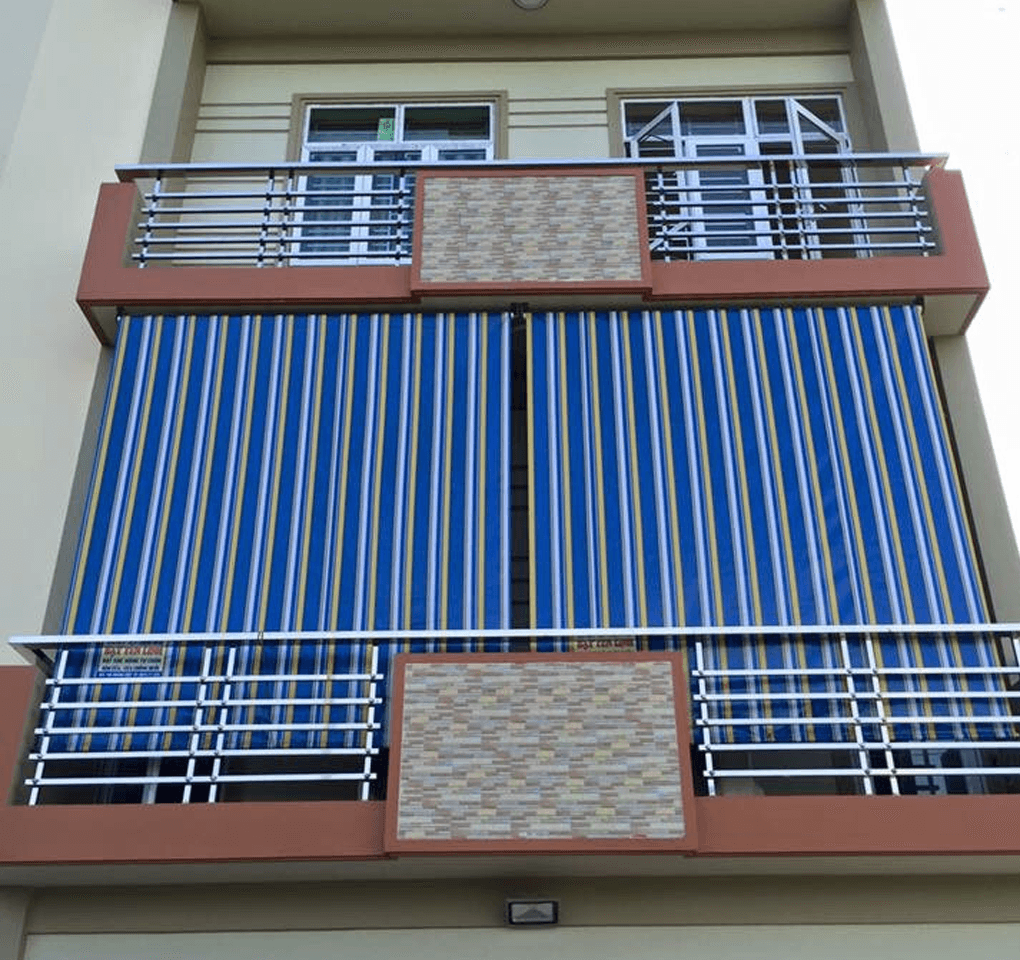 Bạt che nắng tự cuốn Phú Thành Model 2017